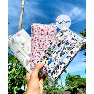[Hộp 50 chiếc] KHẨU TRANG 4 lớp gấu hoạt hình hoạ tiết cute GARCOTEX FASHION MASK || Pachee