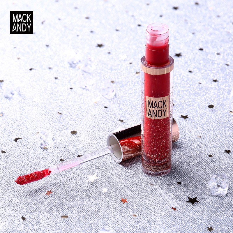 Son  MACK ANDY IMPRINT GILDING FOGGY LIP GLAZE siêu lung linh, hàng chính hãng | Thế Giới Skin Care