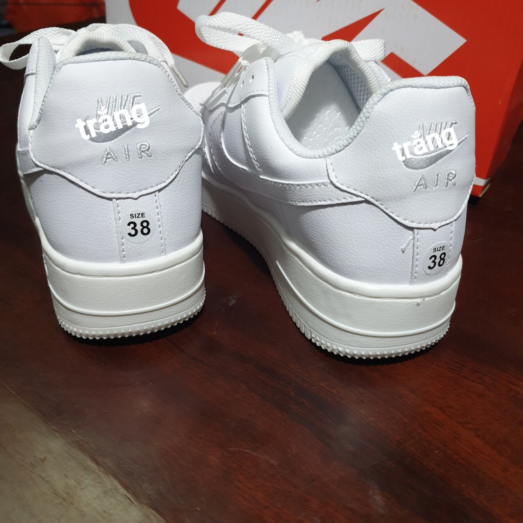 [Mã FASHIONHOTWS hoàn 15% tối đa 30k xu đơn 99k] Giày Air Force AF1 màu Trắng Size Nam Nữ cao cấp hàng khâu đế (36-43) | BigBuy360 - bigbuy360.vn