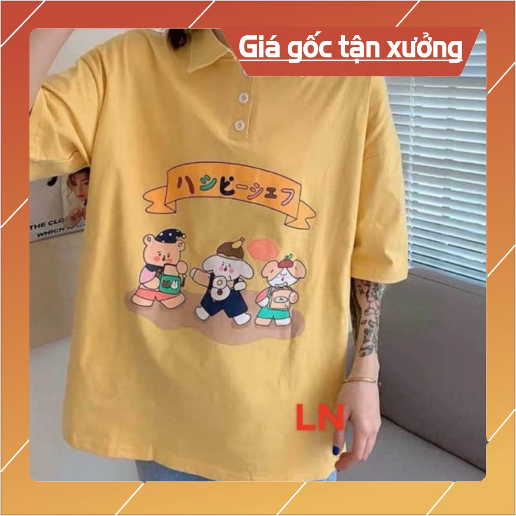 Áo polo ba chú lợn LN12