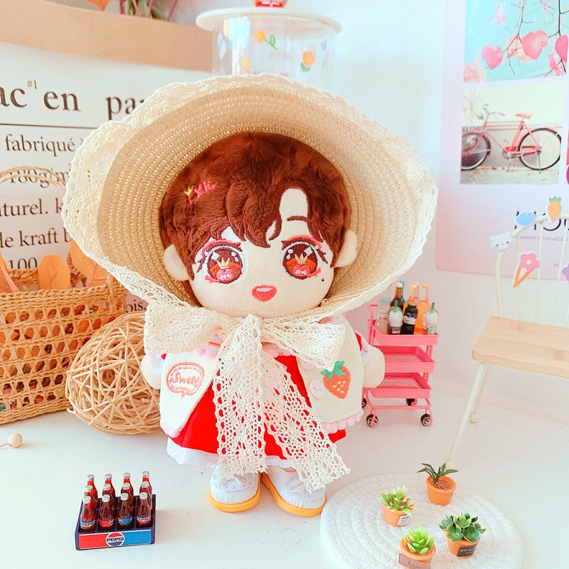 BỘ VÁY LIỀN THỜI TRANG MÙA HÈ DOLL 20CM