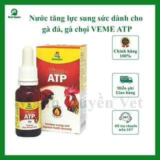 Nước tăng lực sung sức dành cho gà đá, gà chọi veme atp - 20ml