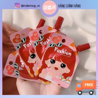 Set 4 son bịch Hengfang Girl Fashion