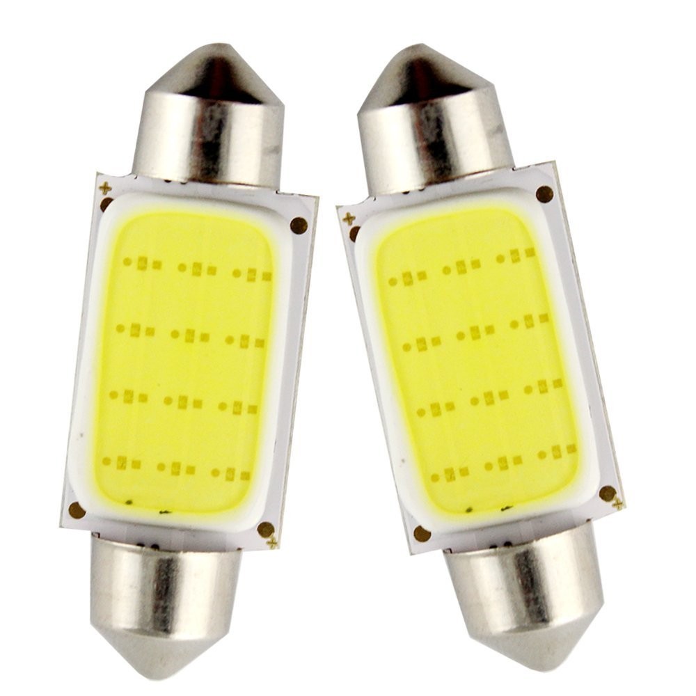 Set 10 Bóng Đèn Trần Xe Hơi 31mm Cob Led 12v Tiện Dụng