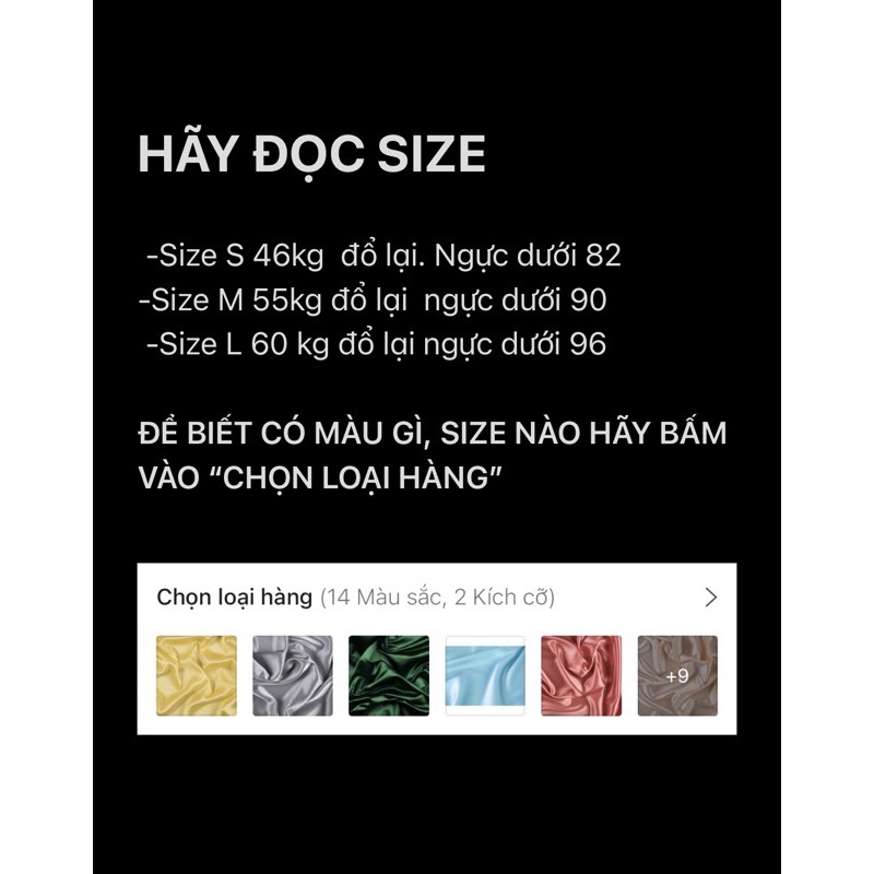 Áo dây cổ đổ đơn giản lụa satin mềm mát siêu sang | BigBuy360 - bigbuy360.vn