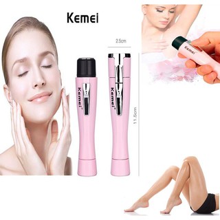 Máy Triệt Lông, Sản Phẩm Cạo Lông Nách Mini Đa Năng Kemei Km 1012 Mẫu 2