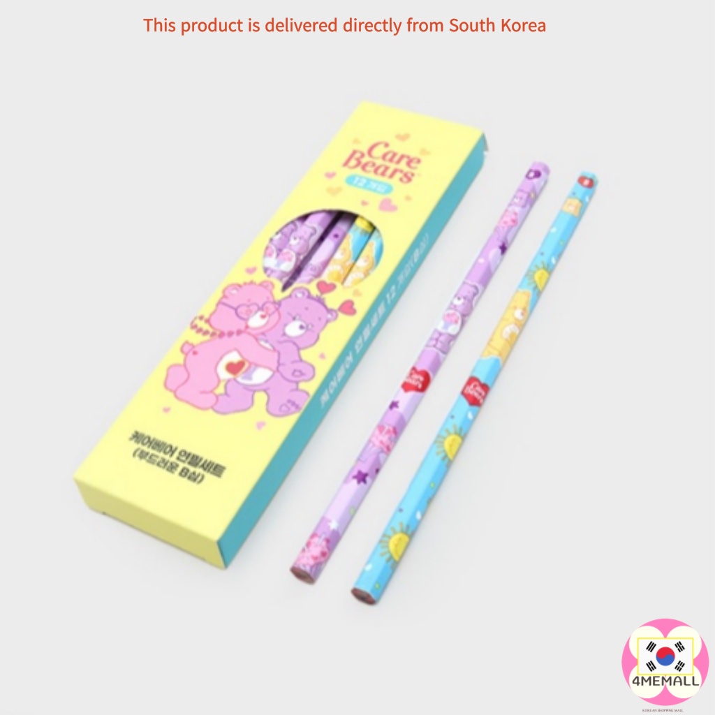 DAISO Bộ 36 cây bút chì hình gấu dễ thương kiểu Hàn Quốc