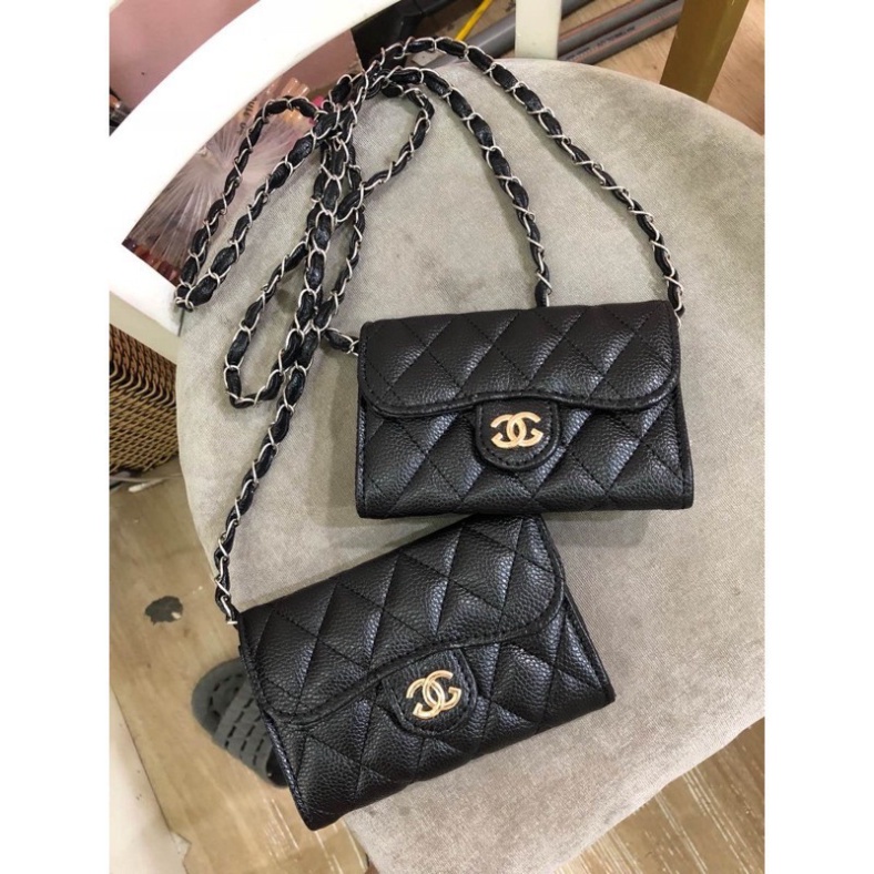 Túi Ví Đeo Chéo Nữ , Bóp Cầm Tay Thời Trang Họa tiết quả trám  Da Sần Đi Chơi Sang Chảnh Đựng Vừa Điện Thoại -MTA990