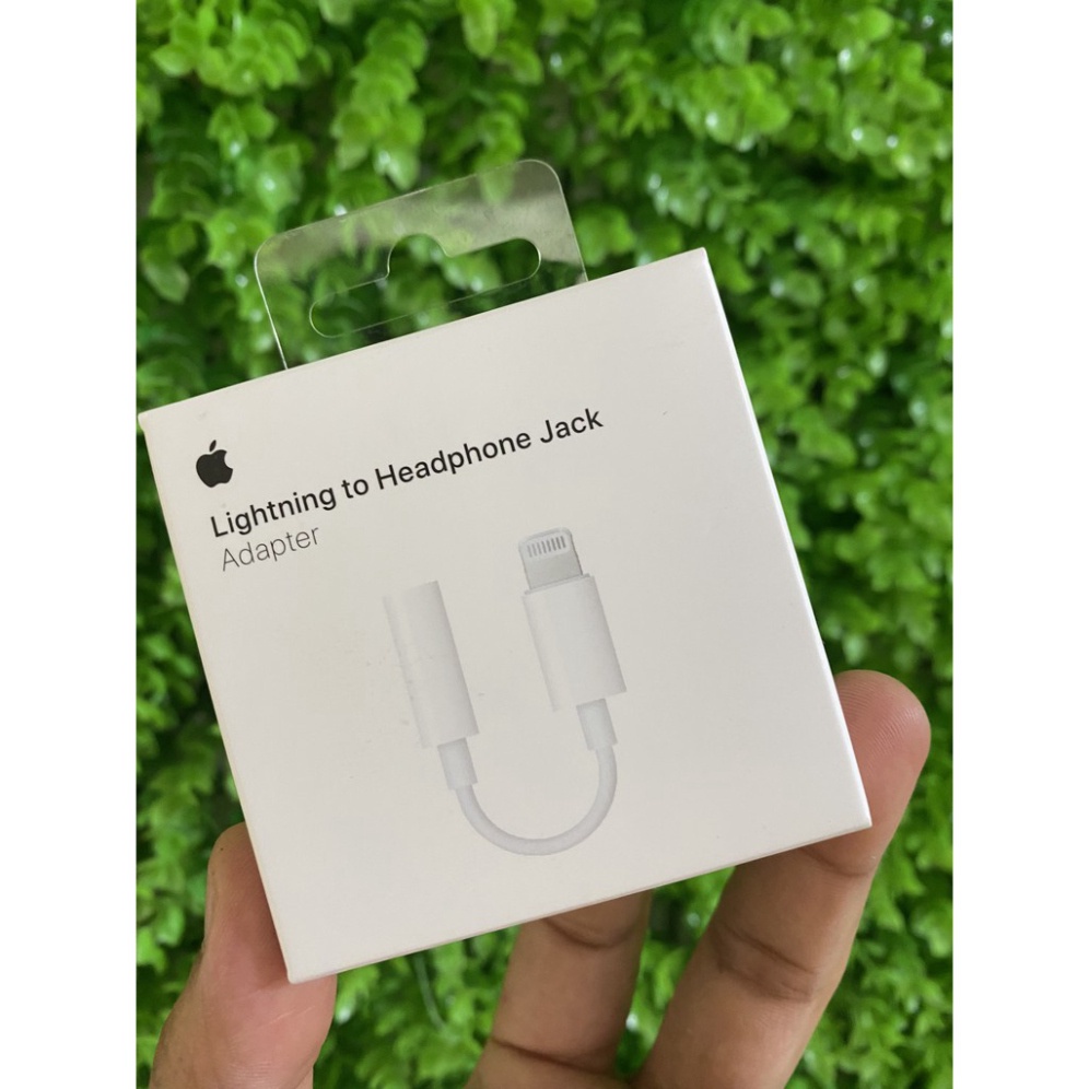 Cáp chuyển đổi APPLE LIGHTNING to 3.5MM chính hãng - Mới 100%, Bảo hành 12 tháng