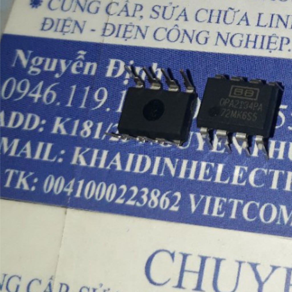 OPA2134PA OPA2134 2134 DIP-8 IC khuếch đại AUDIO kde4035