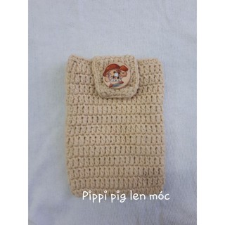 TÚI ĐỰNG ĐIỆN THOẠI BẰNG LEN HANDMADE