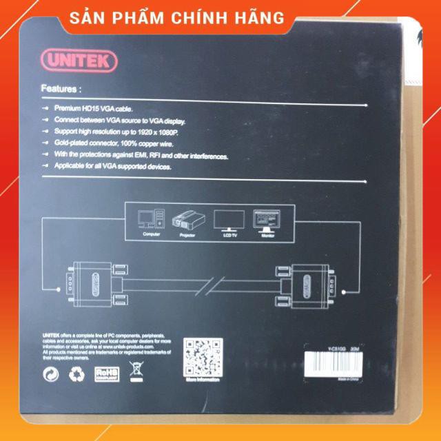 Cáp VGA 30m unitek Y-c510g dailyphukien