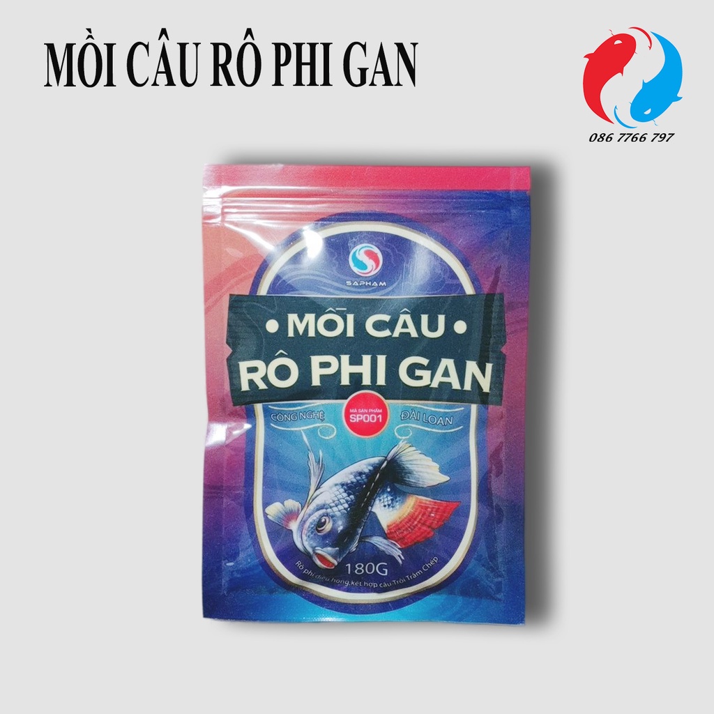 Mồi câu rô phi gan SaPham - KhoaHuyen fishing