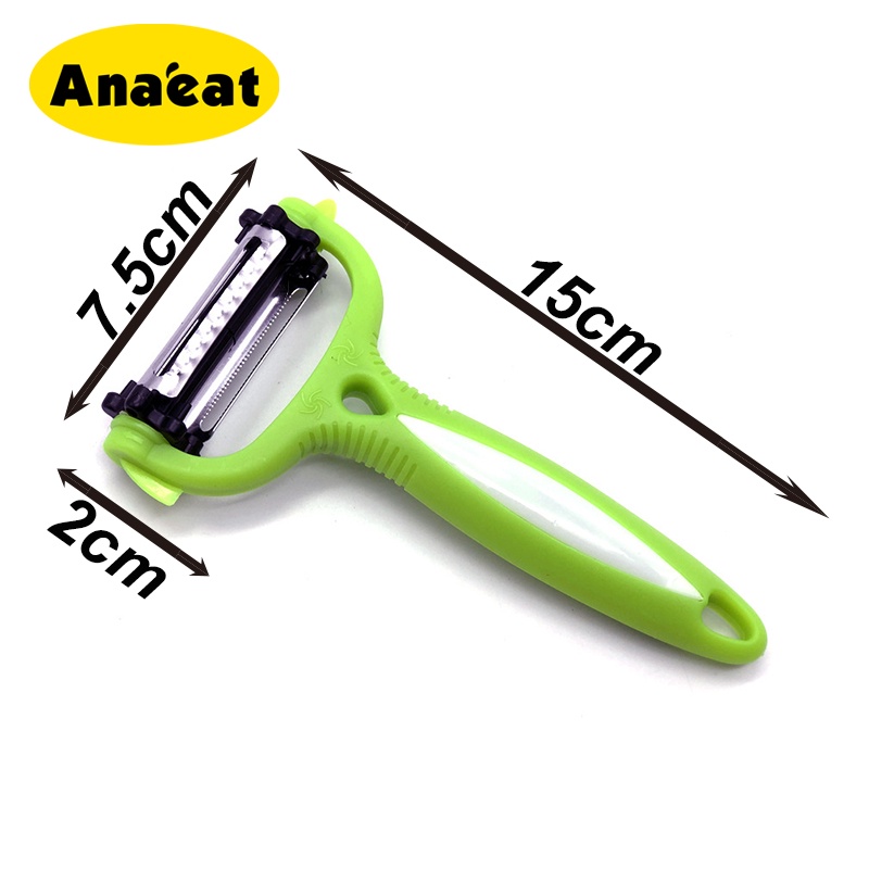 Dụng cụ bào vỏ Anaeat đầu xoay 3 trong 1 sáng tạo đa dụng