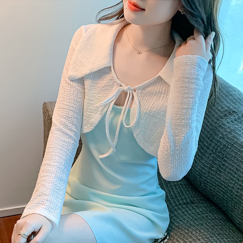 Áo Khoác Cardigan Mỏng Chống Nắng Dễ Phối Đồ Hợp Thời Trang