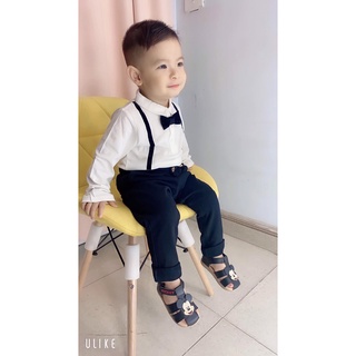 Set bộ quần áo công tử bé trai HM Auth
