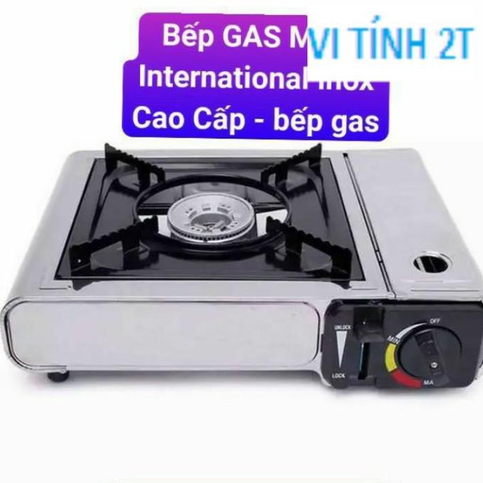 Bếp GAS MiNi International Inox Cao Cấp - bếp gas