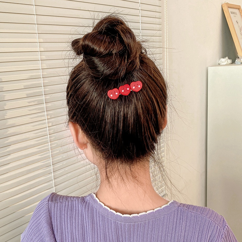 Dễ Thương Kẹp Tóc Hình Ngôi Sao Năm Cánh / Trái Tim Kiểu Hàn Quốc Đơn Giản Xinh