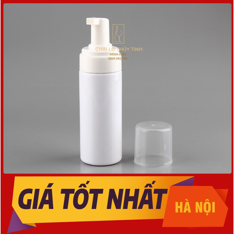 { Bán buôn/Bán sỉ}  Chai Xịt Tạo Bọt 100ml đựng sửa rửa mặt, sữa tắm