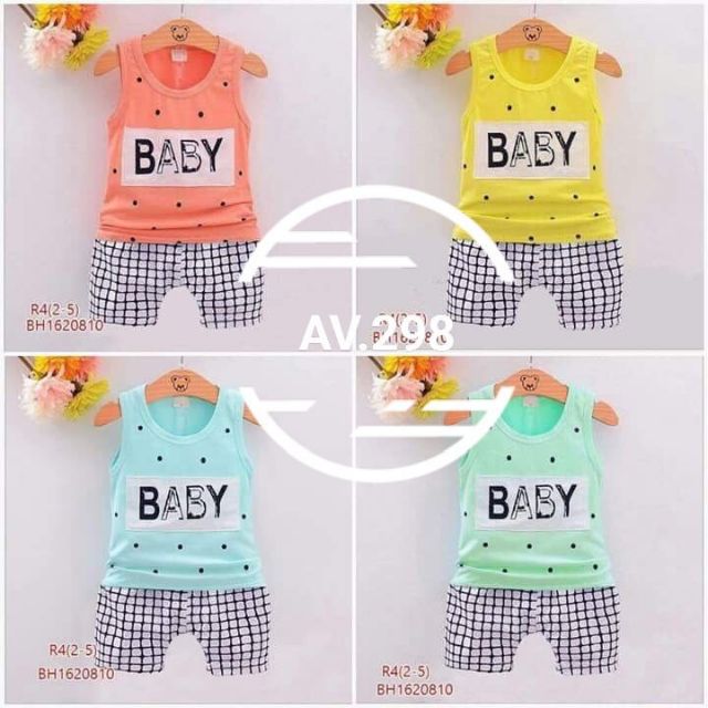 Combo 70/3 bộ quần áo trẻ em