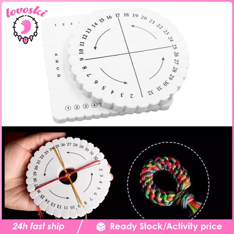 [Lovoski] Đĩa Bện Dây Kumihimo DIY