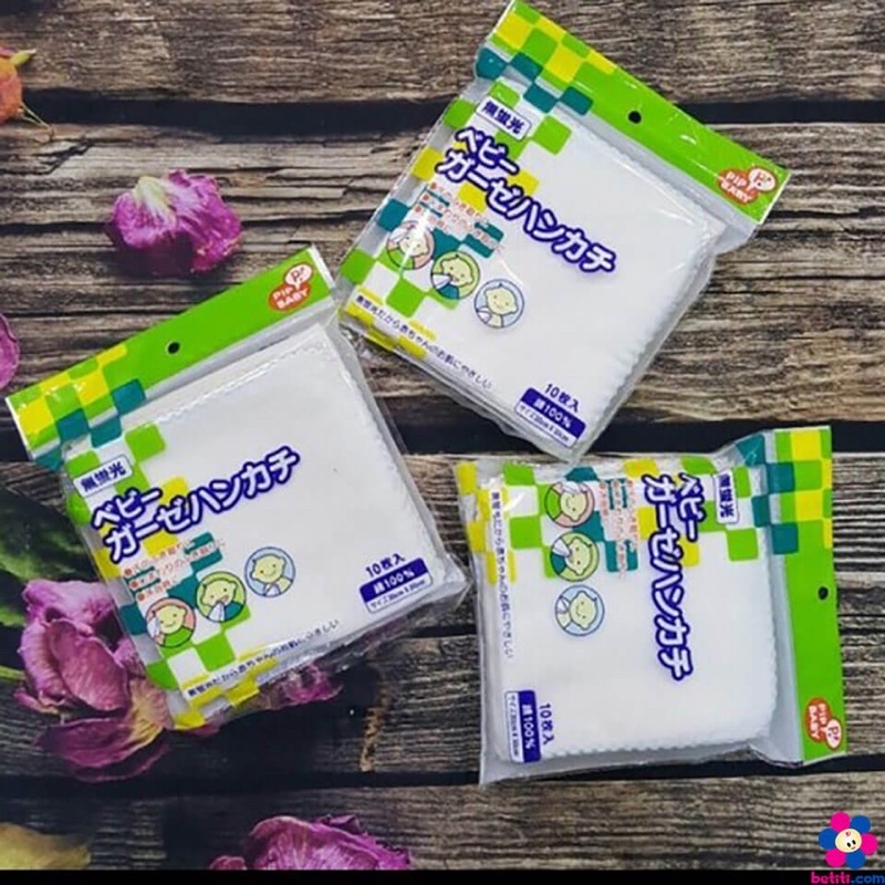 Khăn Sữa Xuất Nhật Chu Chu ( gói 10 khăn )