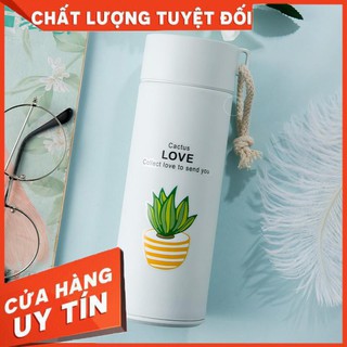 Bình đựng nước giữ nhiệt thuỷ tinh vỏ chống vỡ