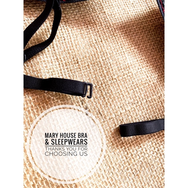 Set Bralette Ren Mút Ngực Quần Đùi Xanh Hoa Mary House Bra & Sleepwears