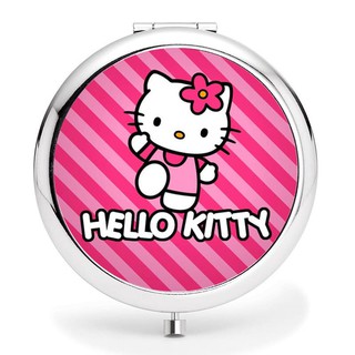 Gương 2 mặt mini trang điểm, bỏ túi cầm tay chắc chắn