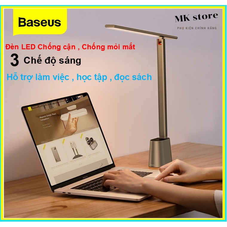 Đèn LED Để Bàn Bảo Vệ Mắt , Chống mỏi Mắt , Chống Cận -Hỗ Trợ Làm Việc , Học Tập , Đọc Sách .Bảo hành 1 năm