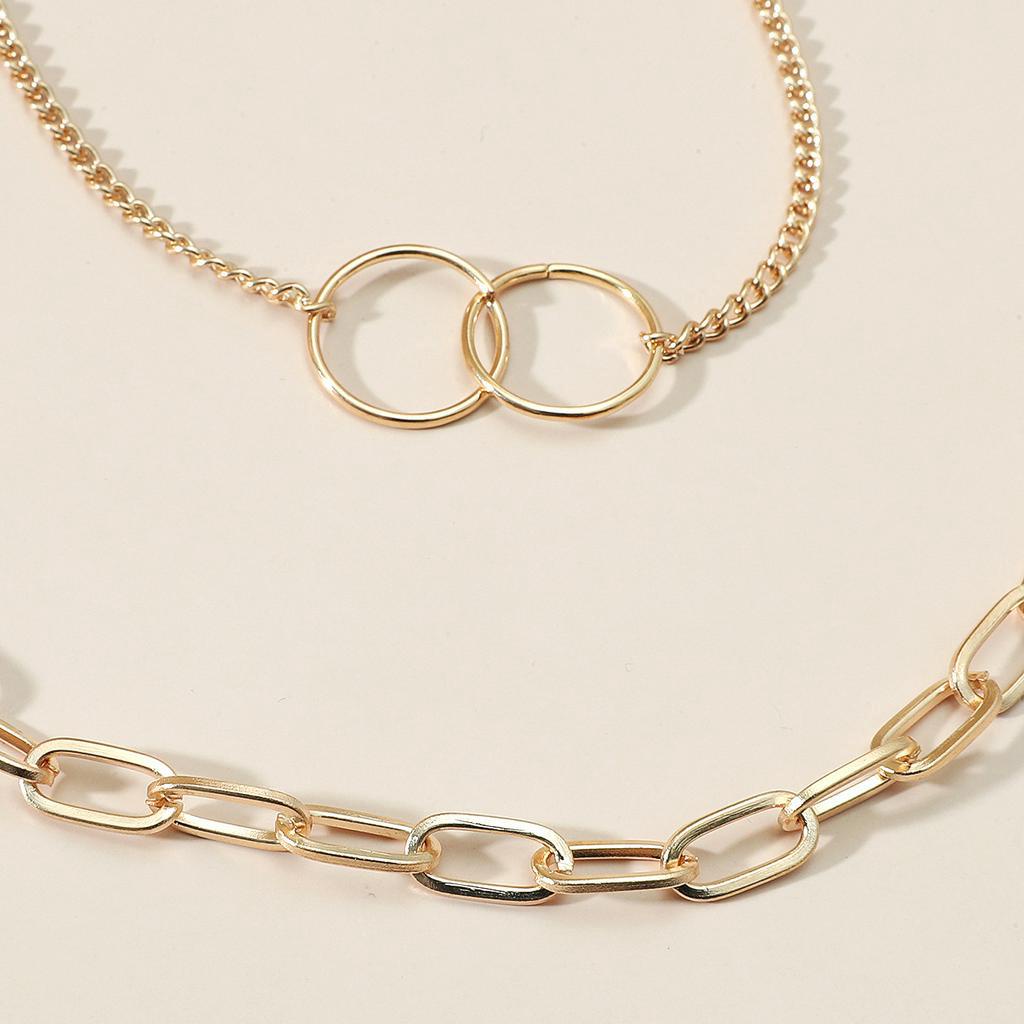 Vòng cổ 2 lớp phong cách Hàn Quốc thanh lịch cho nữ