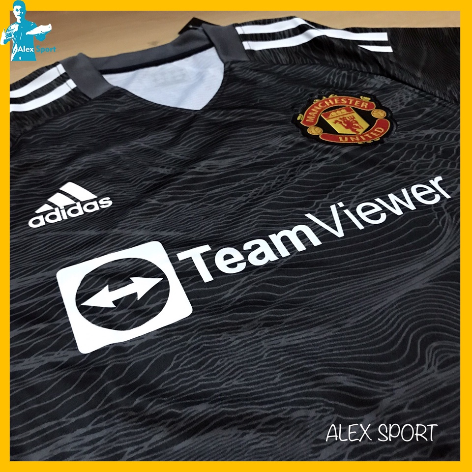 Bộ quần áo bóng đá Manchester United GK đen 21-22 - Alex Sport