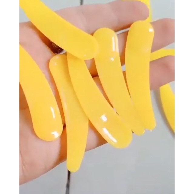 Muỗng múc kem face [màu vàng]