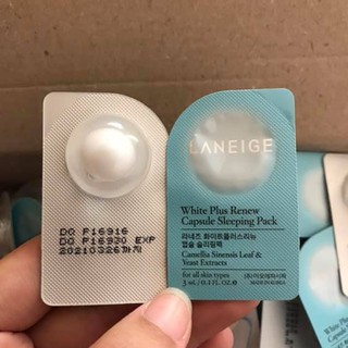 Mặt nạ ngủ dạng viên White Plus Renew Capsule Sleeping Pack