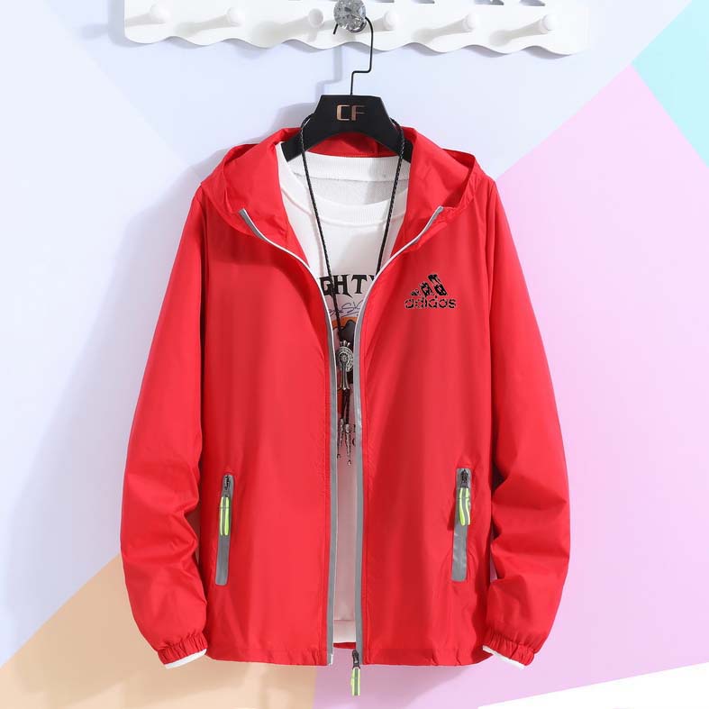 Áo Khoác Adidas Chống Nắng Dáng Rộng Có Size Lớn Phong Cách Hàn Quốc Thời Trang Mùa Hè Cho Nam Và Nữ