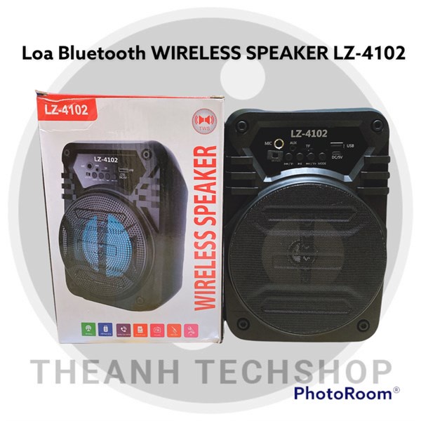 [Mã ELHACE giảm 4% đơn 300K] Loa Bluetooth WIRELESS SPEAKER LZ-4102