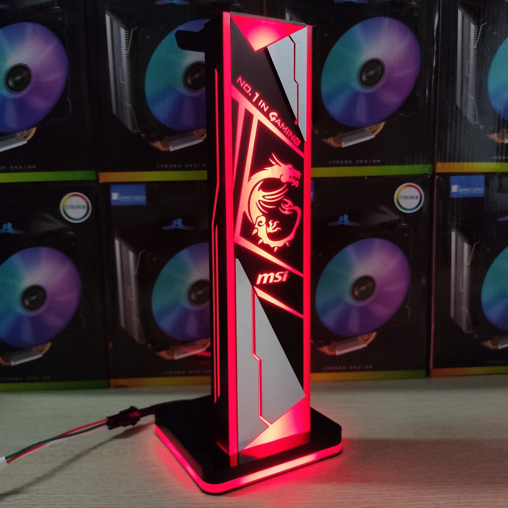 Giá treo tai nghe Gaming Logo MSI Pro Led RGB | BigBuy360 - bigbuy360.vn