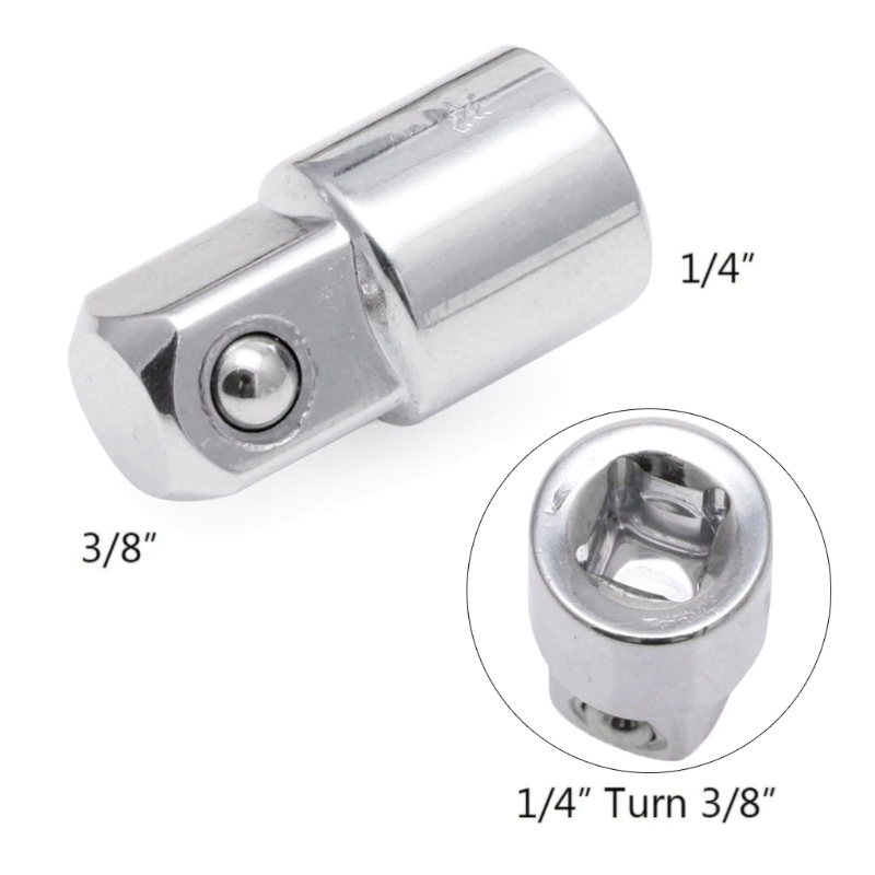 Set 4 Đầu Chuyển Đổi Bánh Cóc 1 / 4 &quot;3 / 8&quot; 1 / 2 &quot;Chuyên Dụng