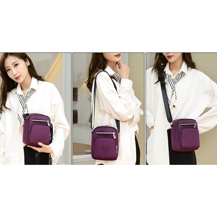 Túi Đựng Điện Thoại, đeo chéo nữ chống Thấm Nước thời trang Hàn Quốc size 21cm TUI-43