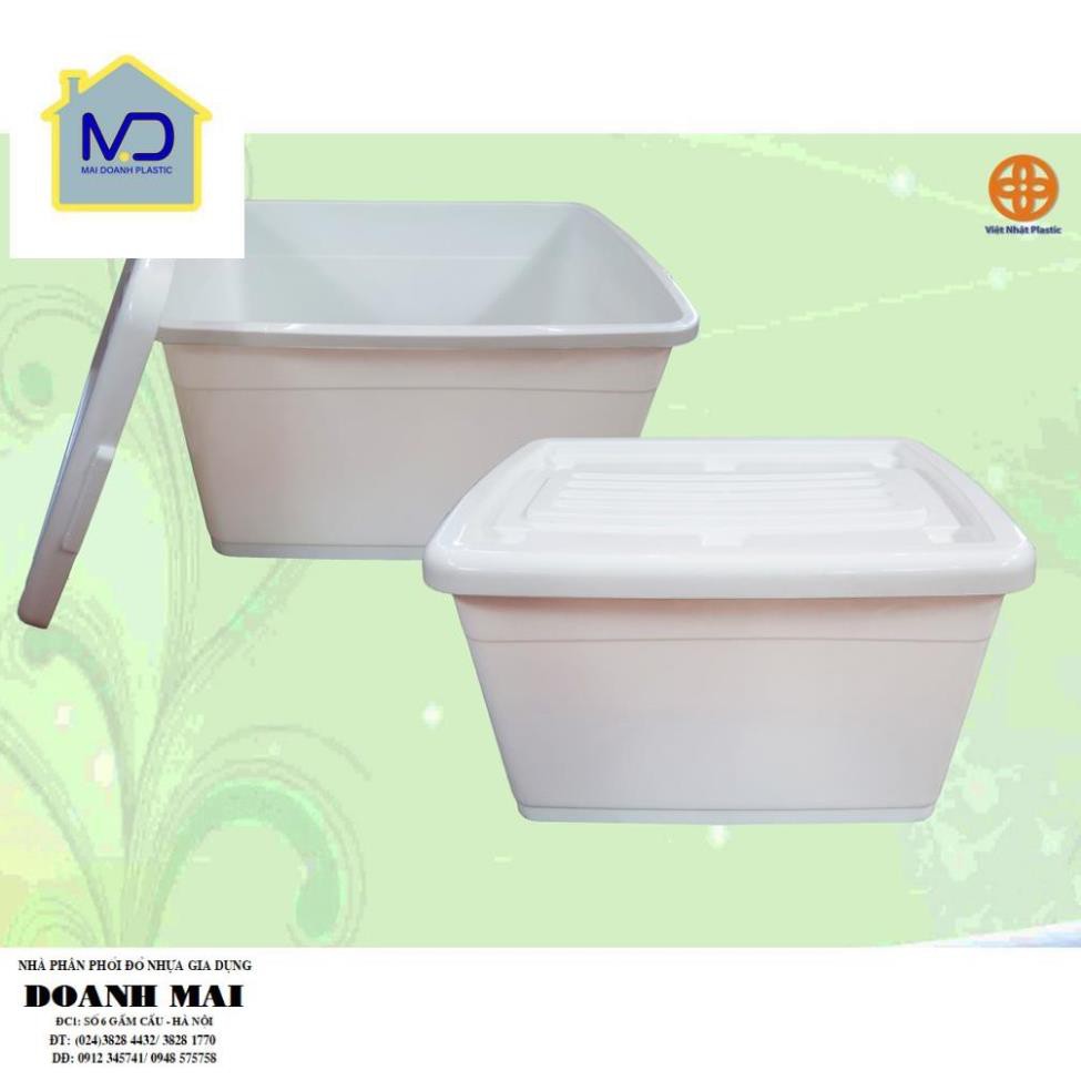 Thùng Nhựa Đựng Đồ Đa Năng 30 lít- 55 lít- 75 lít- 85 lít -Thùng Nhựa Việt Nhật Cao Cấp