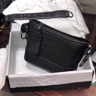 Túi xách vân rắn size 22 đủ hộp tag đen