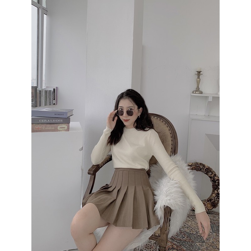 ÁO LEN CỔ TRÒN DÀI TAY | BigBuy360 - bigbuy360.vn