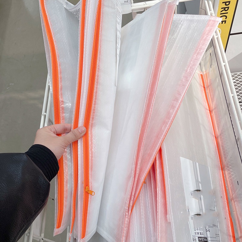 Túi hộp nhựa trong đựng giày dép Parkla IKEA