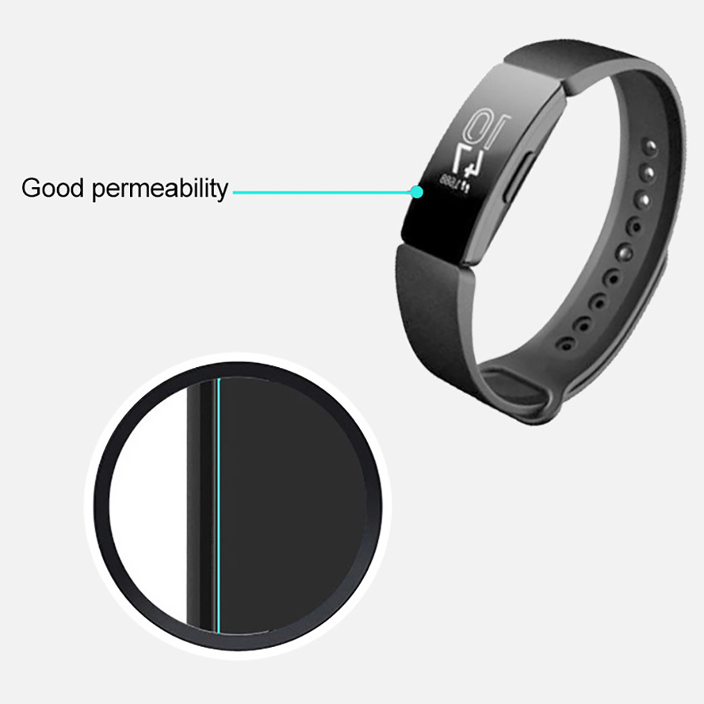 1 / 2 Miếng Dán Tpu Trong Suốt Bảo Vệ Màn Hình Cho Đồng Hồ Thông Minh Fitbit Inspire Hr / Fitbit Inspire