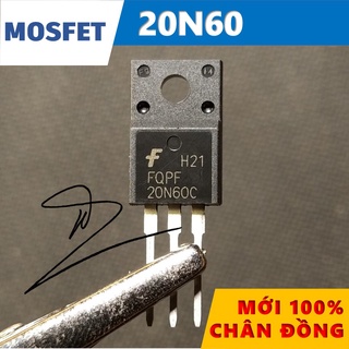 20n60 mosfet mới 100% / 20a/600v/50w to-220f