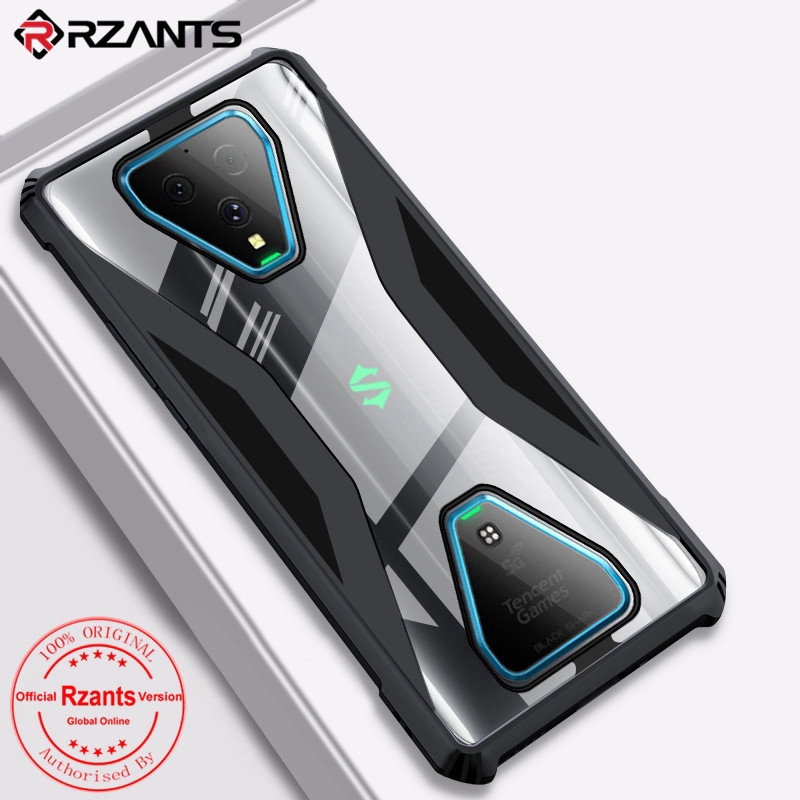 Ốp điện thoại mỏng chống trầy & sốc viền mềm Rzants cho Xiaomi Black Shark 3 3 Pro