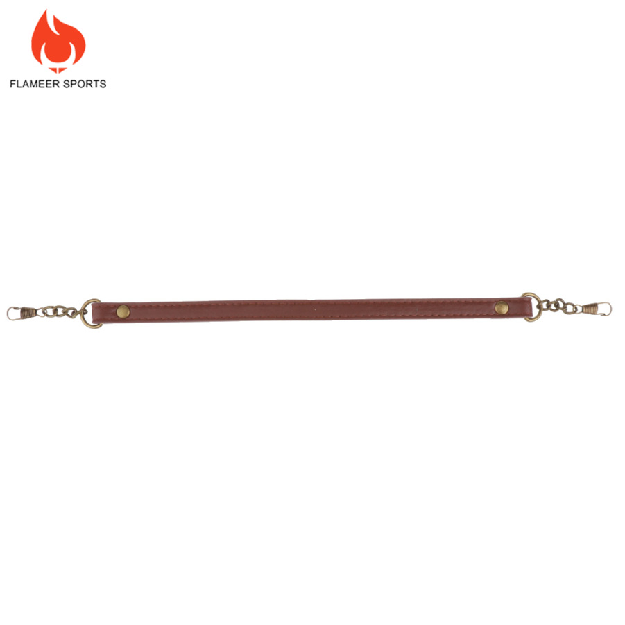 Dây Da Pu Ngắn Màu Đen Thay Thế Cho Túi Xách Thể Thao Flameer DIY