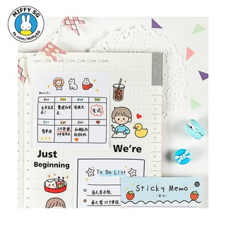 Bộ 30 giấy note/ghi chú THỜI GIAN BIỂU