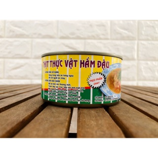 THỊT THỰC VẬT HẦM ĐẬU CHAY ĐÓNG HỘP - THỰC PHẨM CHAY KC FOOD