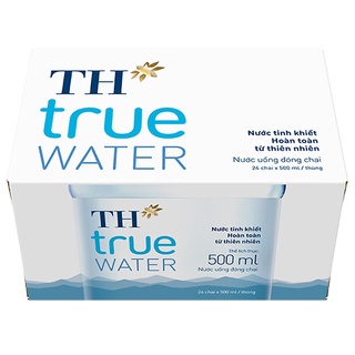 Nước tinh khiết th true water 350ml/500ml * 24 chai